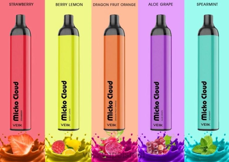 VEIIK Micko Cloud 3000 Puffs: הCloud Chaser הישראלי החדש - הכוח, הטעם והענן בקופסה אחת!